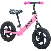 Gimme Teddy Loopfiets in het kleur Roze