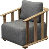 AVH-Collectie Milano lounge tuinstoel teakhout