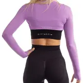 Fittastic Sportswear Fittasstic Sportswear Bolero Top Purple
