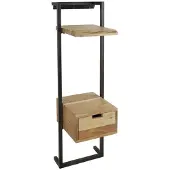 Hoyz nachtkastje air solid xs massief acacia naturel