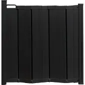 BabyDan Guard Me Traphekje 55 - 95 cm | Zwart | Harmonica