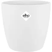 OEM Ronde witte keramische pot voor bloemen, 30x27 cm
