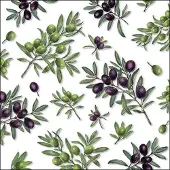 Ambiente - Servetten 'Olives All Over' (20 stuks)