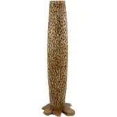 Zijlstra Vloerlamp Baronno, hout licht, Woon-/ Eetkamer, Hout, vloerlamp hout