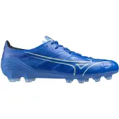 Mizuno Alpha Pro Gras Voetbalschoenen (FG) Blauw Wit