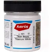 Karin Ebru / Papiermarmer Verf - Titanium Wit - 105 ml