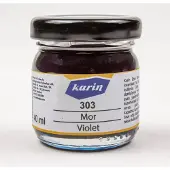 Karin Ebru / Papiermarmer Verf - Violet - 40 ml