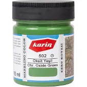 Karin Ebru / Papiermarmer Verf - Oxide Groen - 105 ml