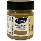 Karin Ebru / Papiermarmer Verf - Beige - 105 ml
