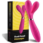 ARMONY MASSAGERS - Y-WAND MASSAGER & VIBRATOR DOUBLE HEAD FUCHSIA