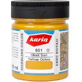 Karin Ebru / Papiermarmer Verf - Okergeel - 105 ml