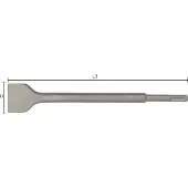 Labor SDS-plus platte beitel 40x250mm