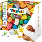 PlayMais knutselset basis junior 14,5 cm plantaardig 150 stuks