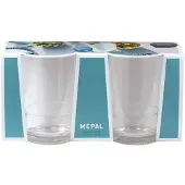 Mepal Glas Flow 200 ml - set van 2 stuks - campingservies - Campingglas