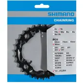 Shimano FC-MT500 Kettingblad 30T – 3x10-speed – 96 mm BCD – Staal – Zwart