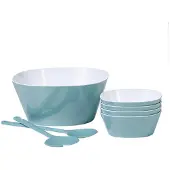 Mepal Giftset salade Conix 6-delig - Nordic green - Melamine servies