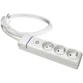EDM 3-voudige Stekkerdoos met Schakelaar Solera 8013pil (1,5 m)