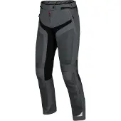 IXS Trigonis-Air Dames Dark Grijs Zwart Textiele Motorbroek Maat Short M