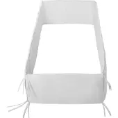 cambrass Liso E 420x30x3 Cm Cot Bumper Zilver Kinderen
