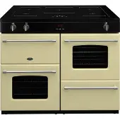 Belling Farmhouse 110 Ei Range cooker Zone van inductiekookplaat Crème
