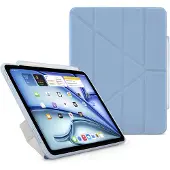 Pipetto Origami No3 Pencil Case voor de Apple iPad Air 13 inch (2026) M4 / (2025) M3 / (2024) M2 - Light Blue
