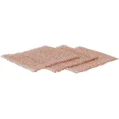 Luva Schuurlap koper 15x15 cm set à 3 koper Koper Schoonmaakspons