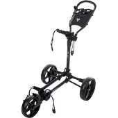 Fastfold Slim 3 Wheel Trolley charcoal black