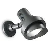Ideal Lux Tuinverlichting, TERRA wandlamp E27 dimbaar antraciet IP65 046167 (E27, IP65)