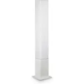 Ideal Lux Tuinpadverlichting Edo square, wit / opaal, Aluminium, Tuinpad verlichting