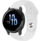 IMoshion Siliconen Sport bandje - Universeel 22 mm aansluiting - Wit
