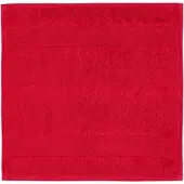 Cawö Gezichtsdoekje Noblesse2 Uni Red (Set van 6)