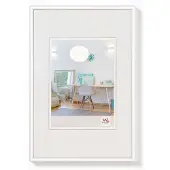 Walther design New Lifestyle - Kunststof lijst - Fotoformaat 60x80 cm - Kunstglas - Wit