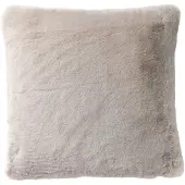 Dutch decor - ZAYA - Kussenhoes 45x45 cm - bontlook - effen kleur - Micro Chip - grijs