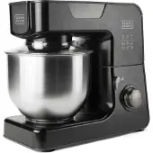 Black & Decker 1000W Keukenmachine - ES9130060B (Zwart & Zilver, 5.2L)