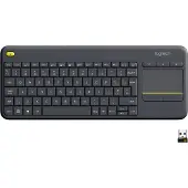 Logitech K400 Plus Wireless Touch Zwart QWERTY