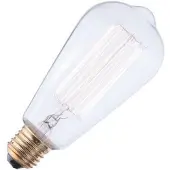 Schiefer E27 Edison Gloeilamp | 60W 2700K 240lm 220V/240V | Dimbaar