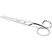 Merkloos Schaar Staal Glans Rvs 18cm Zilver zilver RVS Hobbyschaar