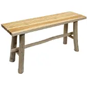 Van der leeden Teak Bench 100 cm tuinmeubel