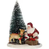 Luville Kerstfiguur Frosted tree Warm White Lights