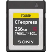 Sony CFexpress Type B R1700/W1480 256GB CEBG256