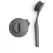 Brabantia SinkSide Afwasborstel - met Zuignaphouder - Dark Grey