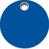 Red Dingo Circle II plastic dierenpenning medium/gemiddeld dia. 3 cm