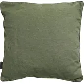 Madison 2 stuks! Sierkussen 45x45 piping Panama groen