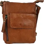 Bear design Schoudertasje Rija Cognac