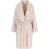 Casilin - Badjas voor Dames en Heren - Maat M - Sauna Wafelbadjas Voor Volwassen - Met riem - Katoen - Absorberend - Wasmachinebestendig - Roze