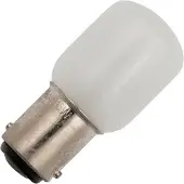 Schiefer BA15d Buis Gloeilamp | 15W 2700K 90lm 220V/230V | Dimbaar Mat