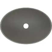 Boss & Wessing Waskom bws prince cast marble 49x34 cm ovaal mat beton