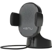 KENU Telefoonhouder Auto Dashboard/Voorruit met Draadloos Opladen