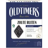 Oldtimers - Drop - Zoute Puntjes Suikervrij - 12 zakjes - 100 gram