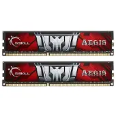 G.Skill Aegis F3-1600C11D-16GIS, 16 GB, 2 x 8 GB, DDR3, 1600 MHz